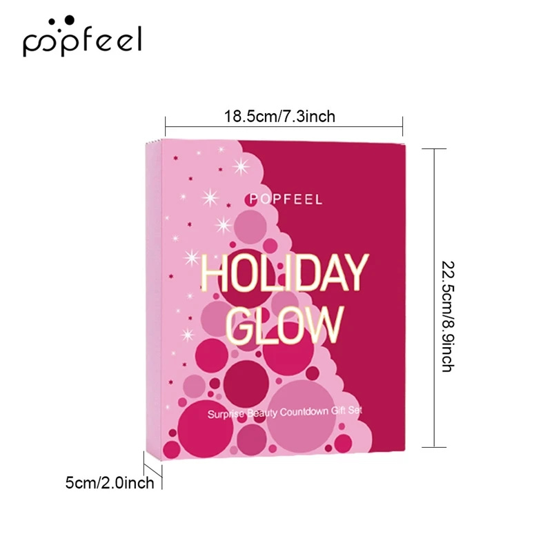 Set de maquillaje navideño con - Beauty Makeup School reseña y precio