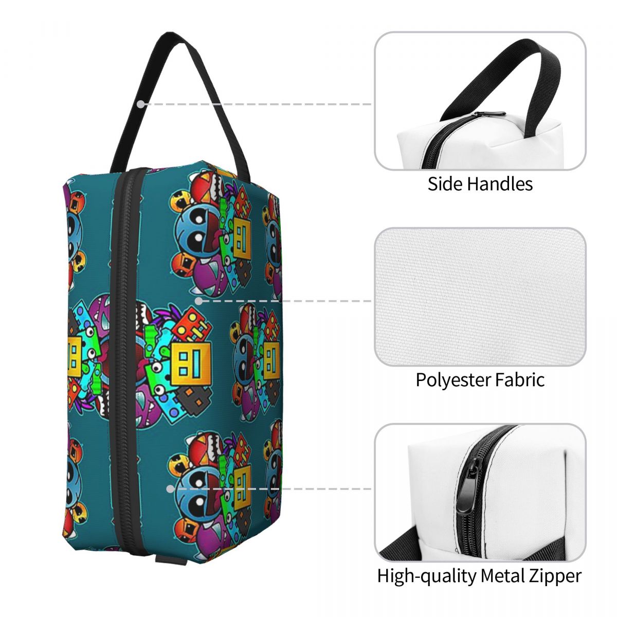 Bolsa de maquillaje Geometry D - Beauty Makeup Video reseña y precio