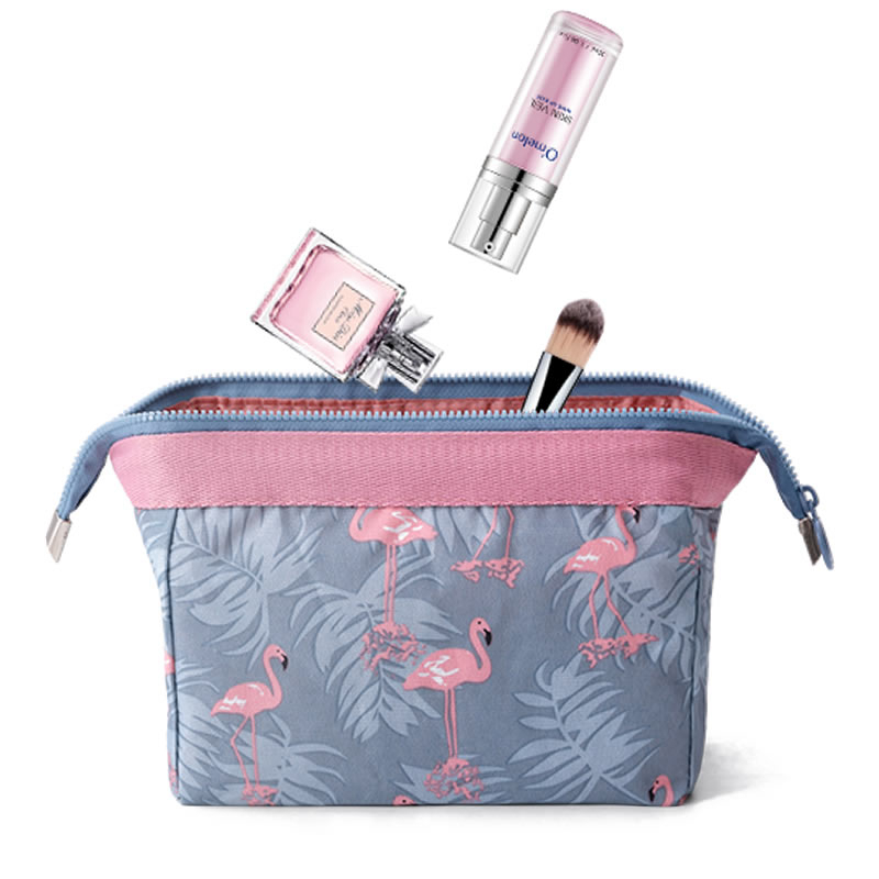 Bolsas de maquillaje de flamen - Makeup Beauty Necessaire reseña y precio
