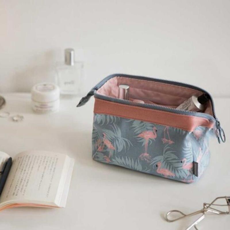Bolsas de maquillaje de flamen - Makeup Beauty Necessaire reseña y precio
